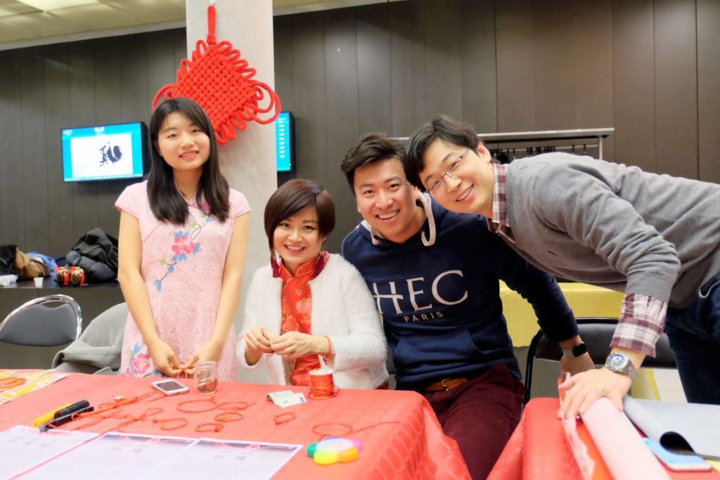 Chinese MBA students organized a Culture Week to share food, customs and music with the HEC Paris Community