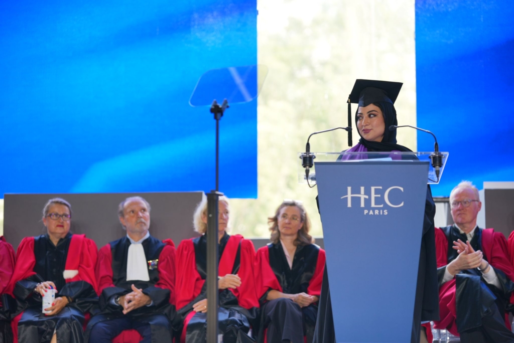 HEC Paris EMBA Graduation speaker Noor al-Khori
